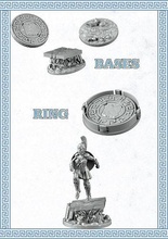 bases ring player fantasy football toy game miniature 3d 3dsculpture gametoys miniatures bloodbowl gamers play games toys board 3d print model - Mito3D