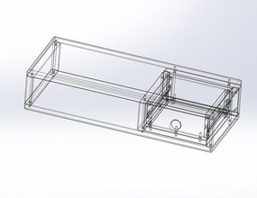 Basic Schreibtisch Schublade stl Versammlung Tafel Hobby DIY 3d print model - Mito3D