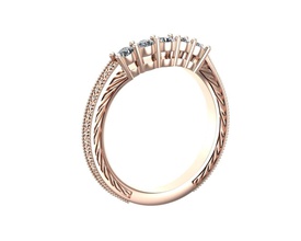 di base, anelli d'oro nn145 gioielli anello diamante oro argento disco platino doni presenta ragazze ragazza donne compleanno anniversario anniversari fidanzamento lusso speciale base 3d print model - Mito3D