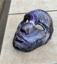 base masque vénitien vide vêtements déguisement carnaval mascarade costume mode accessoire visage 3d print model - Mito3D