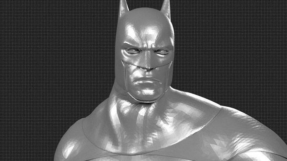batamn bust 2 3d print marvel dc comic superhero batman superman printable diy dark knight hero sculpture statue mutant ironman hulk cartoon art scans replicas 3d print model - Mito3D