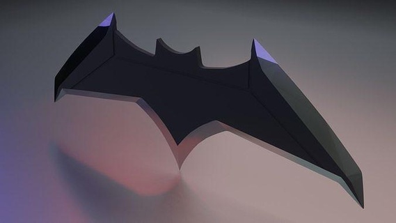 Batarang batman adalet silah dc çizgi roman lig yakın dövüş Kostüm oyunu kopya yarasa Affleck bilimkurgu oyuncak Yazdır yazdırılabilir Adalet Ligi hobi kendin yap 3d print model - Mito3D