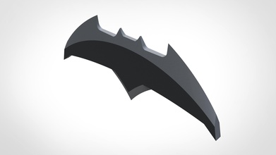 Batarang 2 film batman Süpermen bvs araçlar Toplamak baskı kopya Kostüm oyunu destek Yazdır yazdırılabilir kendin yap hobi 3d print model - Mito3D