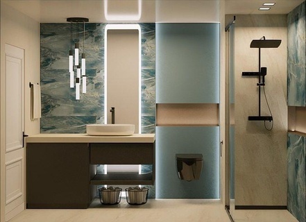banyo ev dolap musluk iç mimari tasarım Antik mimar Kent 3d print model - Mito3D