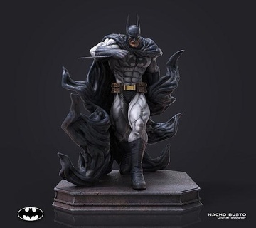 batman 3d Yazdır model joker dc komik süper kahraman heykeller heykel karakter Süpermen hayret Sanat 3d print model - Mito3D