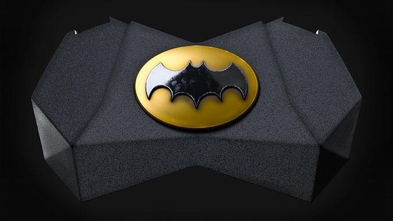batman adam west hybrid chest armor 3d printing thebatman cosplay model hobby diy 3d print model - Mito3D