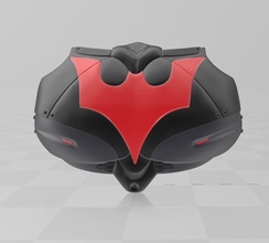 batman arkham knight beyond chest cosplay art 3d print model - Mito3D