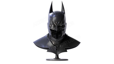 batman arkham origines capot 3d impression modèle stl cosplay dc bruce wayne jeux chevalier film super héros loisir diy 3d print model - Mito3D