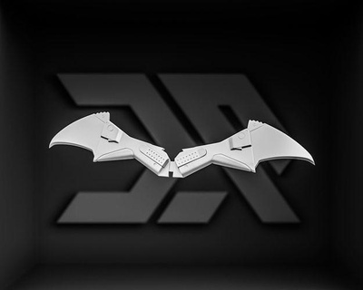 Batman petto simbolo batarang 3d stampabile stl dc modello replica cosplay file Stampa pipistrello uomo supereroe comico i fumetti passatempo Fai 3d print model - Mito3D