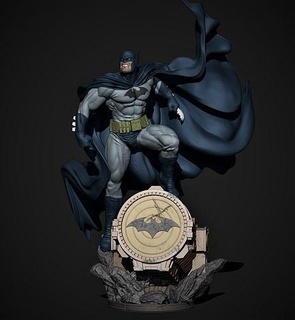 Batman classico collezione burlone batomovil pipistrello segnale Stampa stampa scultura 3d arte comico dc meraviglia baraccone xm studi sculture Bruce Wayne 3d print model - Mito3D