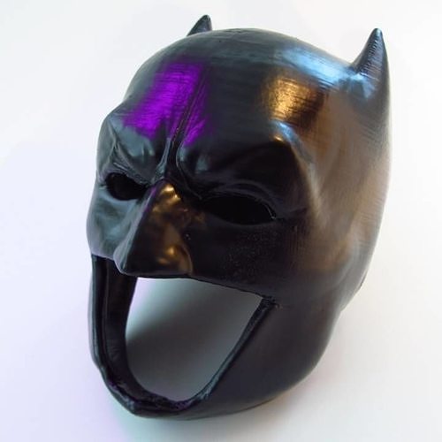 batman capuz mascarar cosplay Cavaleiro Trevas pc disfarce arte esculturas estátua 3D print model - Mito3D