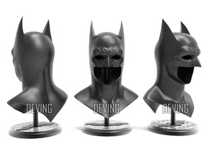 batman dead cowl film dc comics cosplay games toys deving 3d print model - Mito3D