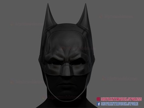 batman 2021 cosplay cappuccio halloween costume casco dc i fumetti maschera buio cavaliere pettirosso gotham burlone pinguino giochi giocattoli 3d print model - Mito3D
