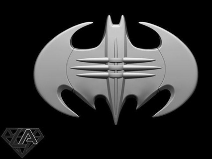 batman logo xx siècle masque casque symbole joker bande dessinée Superman super héros miniatures personnage art dc conception sculptures 3d print model - Mito3D