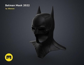 batman mask - movie hero dc superman bat dark knight justice black gadget sacred superhero disguise crusader man leather games toys 3d print model - Mito3D