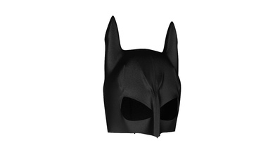 batman mask comic book superhero warrior hero cape robin character scifi fashion dc caped cartoon 3d print model - Mito3D