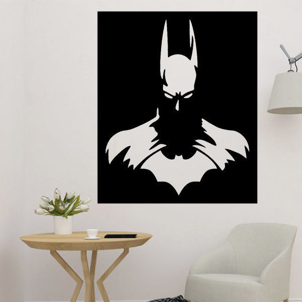 batman mural art 3D Print Details