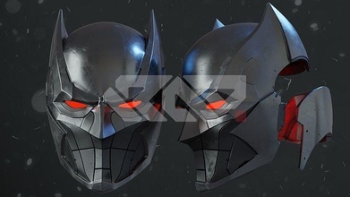 Batman omicidio macchina dc supereroe stampabile passatempo Fai 3d print model - Mito3D