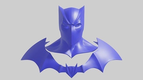 batman 1 milhão dc Super heroi arte personagem homen quadrinho palhaço herói imprimível mascarar capacete cosplay histórias quadrinhos maravilha 3dmodel moda fantasia esculturas 3d print model - Mito3D