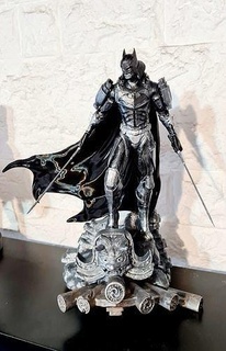 batman samouraï statue art épée fantaisie sculpture sculptures 3d print model - Mito3D