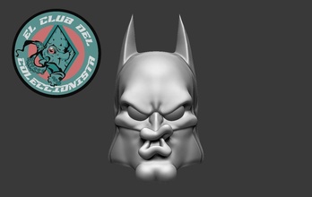 batmetal head batman superman joker robin custom toys games 3d print model - Mito3D