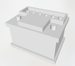 de la batterie loisirs-bricolage rc rccar l'échelle modèle crawler passe-temps le bricolage hobby d'autres 3d print model - Mito3D