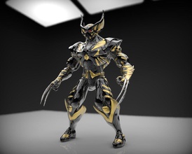 battaglia armatura ghiottone cosplay costume xmen giochi giocattoli 3d print model - Mito3D