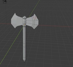 savaş balta viking Valhalla güçlü model temel Ortaçağa ait bıçaklı silah Norse akıncı savaşçı yakın dövüş oyunlar oyuncaklar 3d print model - Mito3D