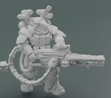 batalha irmãos eg3 tri energia motorista marinho sci fi soldado Soldado dizimador dizimação falange jogos brinquedos borda sc 3d print model - Mito3D