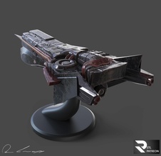 batalha cruzeiro nave espacial scifi conceito tecnologia jogo mesa tabuleiro starcraft jornada estrelas guerra martelo guerra jogos brinquedos borda 3d print model - Mito3D