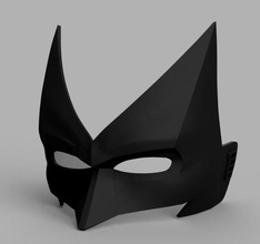 batwoman máscara hobby-diy de batman dccomics la domino robin hobby diy afición bricolaje otros 3d print model - Mito3D