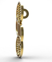 bauhaus pendant 2 jewelry modern art fashion style pendants 3d print model - Mito3D