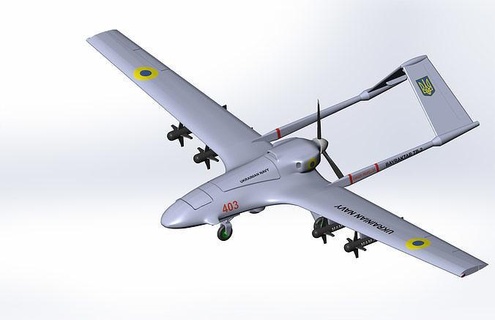 bayraktar tb2 3d print air souvenir model printable pilotless aircraft hobby diy automotive 3d print model - Mito3D