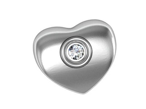 perle pandora coeur bijoux 3djewelry belle brillant cad le diamant élégant de l'engagement la mode gem or platine jewelryprint jewelrywax précieux printversion talon les bracelets 3d print model - Mito3D