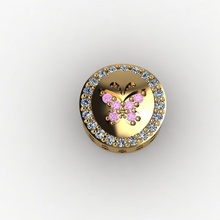 rosario encanto pandora oro anillo diamante joyería joya plata moda brillante belleza anillos colgante pendiente collar esposas 3d print model - Mito3D
