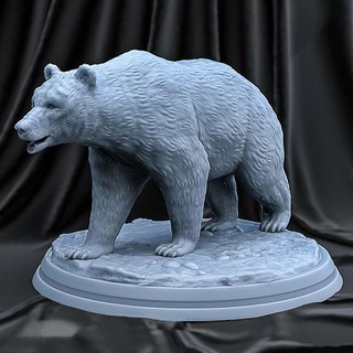 ayı 3d Yazdır model heykel aslan 3dmodel vızıltı elden yüzük yabancı Sanat oyun hayvan hayvanlar aslanlar kaplan pokemon ren geyiği yeni yıl 2023 heykeller 3d print model - Mito3D