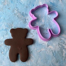 bear cookie cutter cookiecutter games toys house kitchen dining cookiestamp cake food cutting nickelodeon kids play decoration disney micky 3d print model - Mito3D