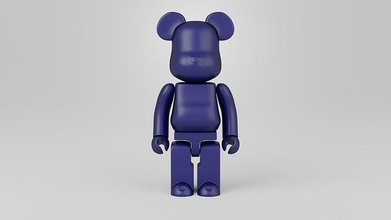 bearbrick 3d print static figure companion sculpture design contemporary character collectible statue architectural decoration cartoon interior toy figurine games toys bear teddy medicom 3d print model - Mito3D