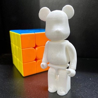 Bearbrick brinquedo Urso Medicom personagem brinquedos arte hipebesta escultura exagero kaws bape 3dbearbrick jogos 3d print model - Mito3D
