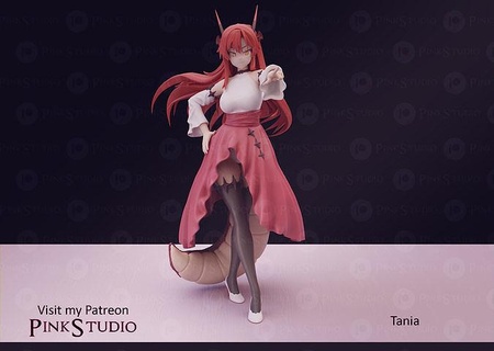 canavar terbiyecisi ucuz anime manga Waifu harem Isekai Ejderha tsundere koleksiyon oyuncaklar prenses kürklü Şirin kız Yazdır karakter model oyunlar Sanat heykeller 3d print model - Mito3D