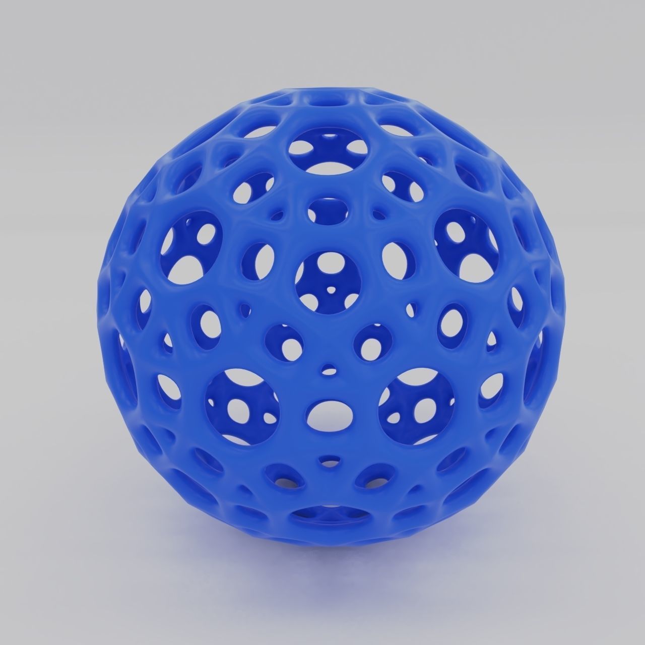 wunderschönen ball löcher kunst geometrisch mathematik mathematisch gittergewebe kugel skulptur bilden gestalten 3D print model - Mito3D