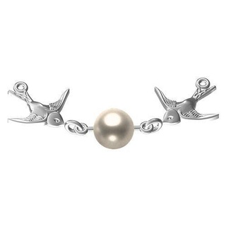 beautiful birds pearl pendant jewelry gold printable silver diamond jewel gem platinum 3d cad design customize sith fashion pendants 3d print model - Mito3D