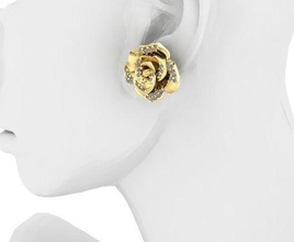 beautiful earrings 184 bvlgari ring kolco sergi dlya pechati 3dmodel printable sterling fashion silver engagem platinum jewellery engagement jewel jewelry rings 3d print model - Mito3D