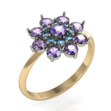 lindo anel joias joalheria diamante imprimível argolas cafajeste casamento brilhante exclusivo moda ouro rhiho cnc prata 3d print model - Mito3D