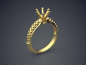 bellissimo turbinò pendente diamanti oro gioiello gioielleria squillare anelli nozze fidanzamento diamante brillante cad gemma platino stampabile argento design 3d print model - Mito3D