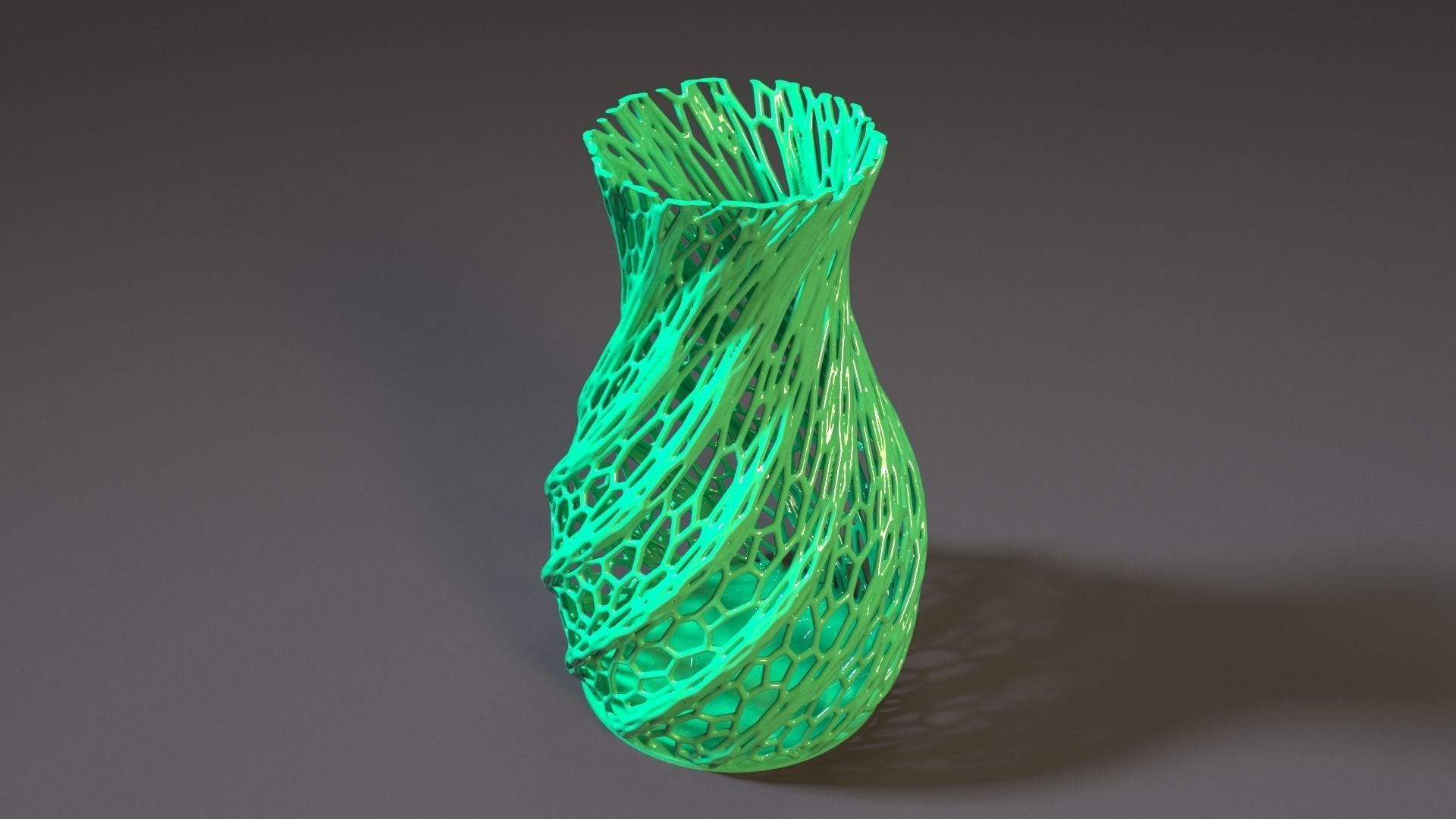 bellissimo vaso arredamento art il bella voronoi interni la decorazione 3d stampa vintage altri sculture 3D print model - Mito3D