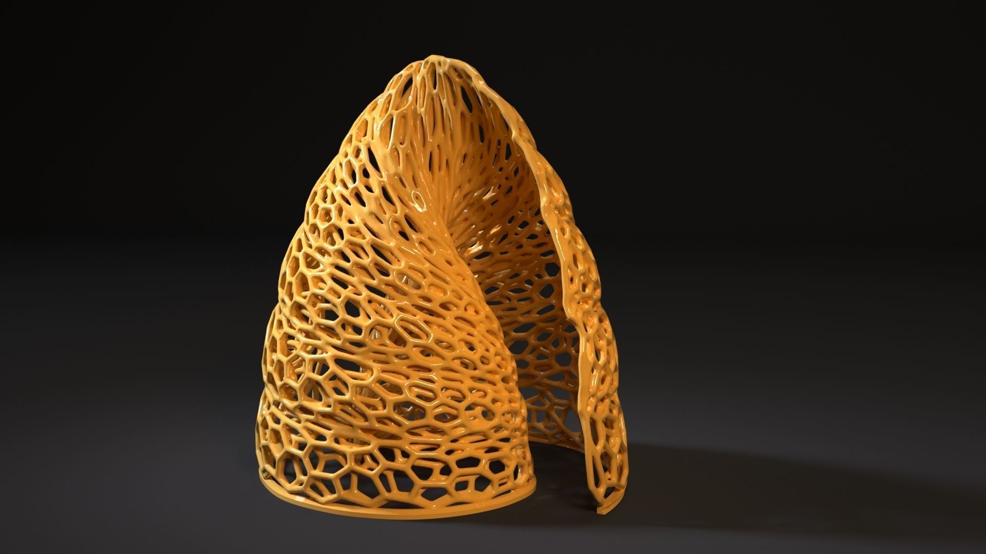 bellissimo vaso arredamento art il bella voronoi interni la decorazione 3d stampa vintage altri forma geometrica 3D print model - Mito3D