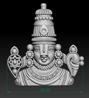 güzelce hazırlanmış Balaji sarkık Ayarlamak Sanat din Antik dekorasyon tasarım Tanrı süslü sembol maneviyat dindar nesne Hıristiyan takı kolye 3d print model - Mito3D