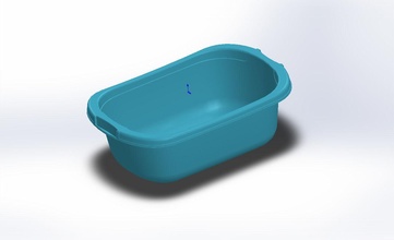 beautiful plastic clean container hobby diy 3d print model - Mito3D