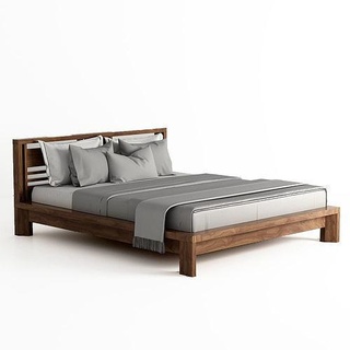 bed 10 furniture bedroom interior pillow room sleep design modern living furnishing furnitur rest house 3d print model - Mito3D
